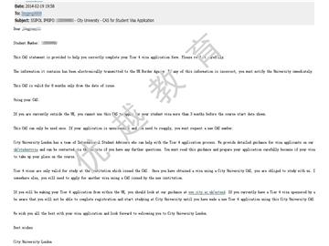 恭喜李同學(xué)成功申請(qǐng)到倫敦城市大學(xué)國際關(guān)系（博士）專業(yè)-優(yōu)越教育