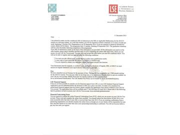 恭喜錢同學(xué)成功申請(qǐng)到倫敦政治與經(jīng)濟(jì)學(xué)院研究生應(yīng)用數(shù)學(xué)專業(yè)--優(yōu)越教育