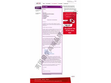 恭喜丁同學(xué)獲得卡斯商學(xué)院管理學(xué)專業(yè)本科通知書
