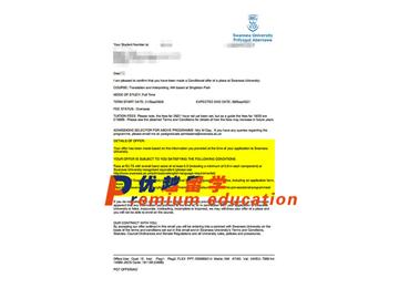 2020offer：恭喜周同學獲得斯旺西大學(世界排名：462)筆譯與口譯專業碩士通知書