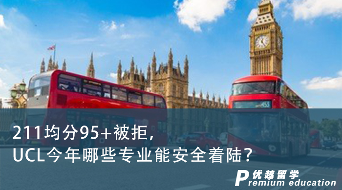 【申請干貨】211均分95+被拒，UCL今年哪些專業能安全著陸？
